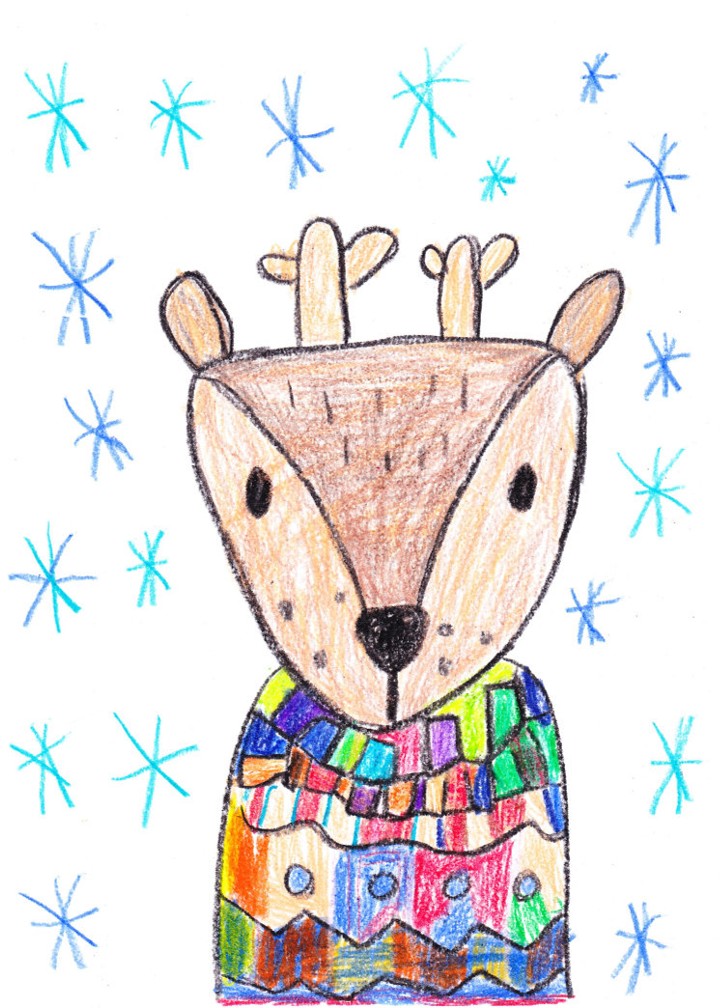 "Lovely Night"  by Dennis, age 8