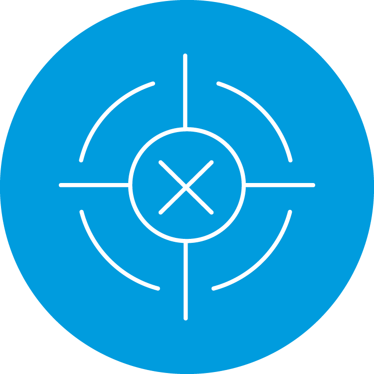 Target sight illustration