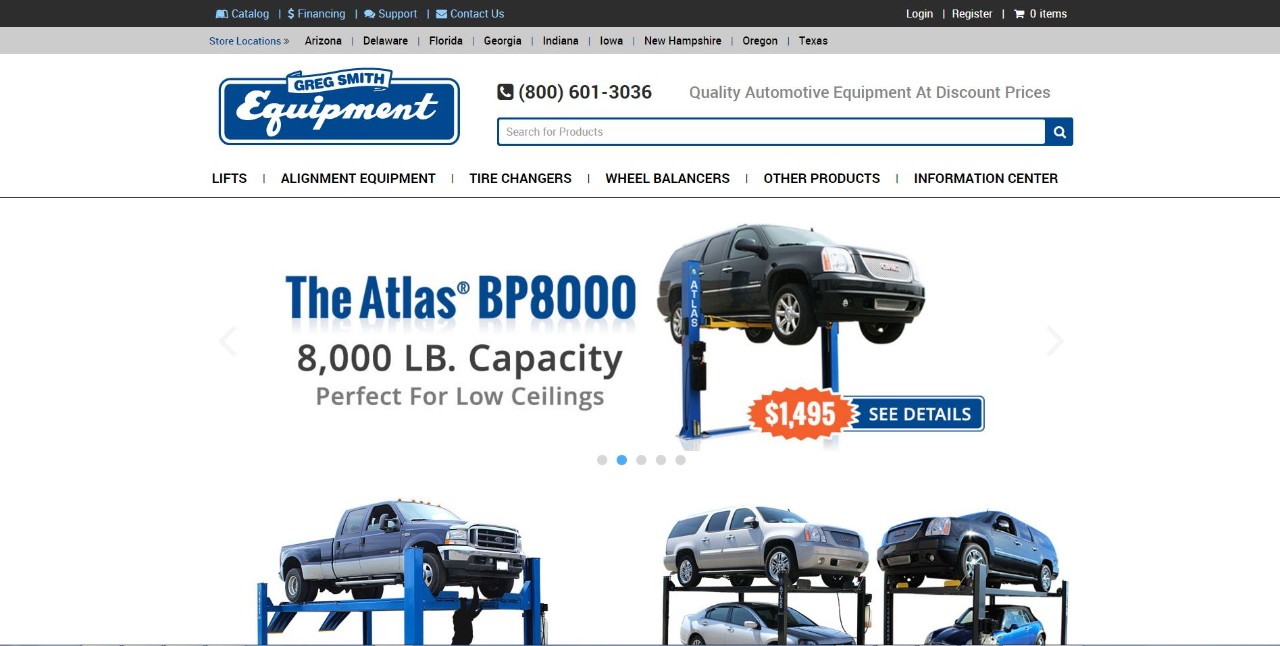 Greg Smith Equipment portfolio image